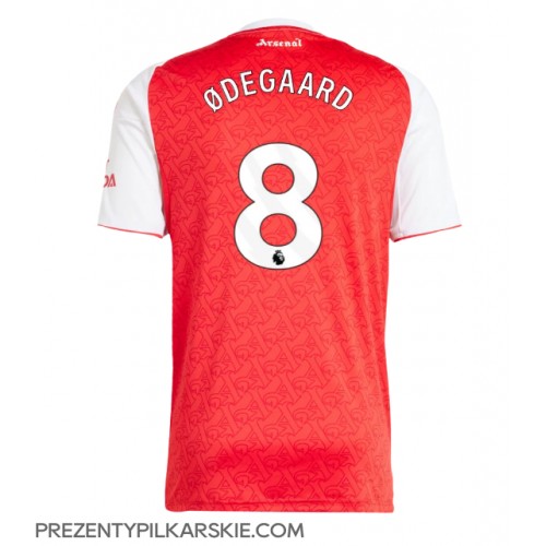Stroje piłkarskie Arsenal Martin Odegaard #8 Koszulka Podstawowej 2025-26 Krótki Rękaw
